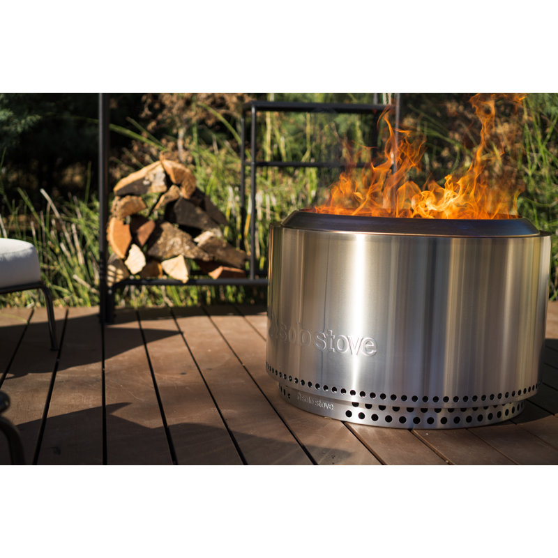 Solo Stove Yukon Bundle Stainless Steel Wood Burning Fire Pit Wayfair